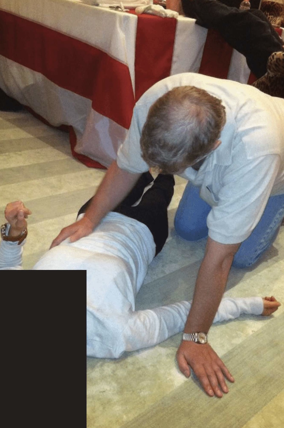 Ex-Prince Andrew Seen On All Fours Hovering Over Unidentified Woman In Jarring New Epstein Files Photo