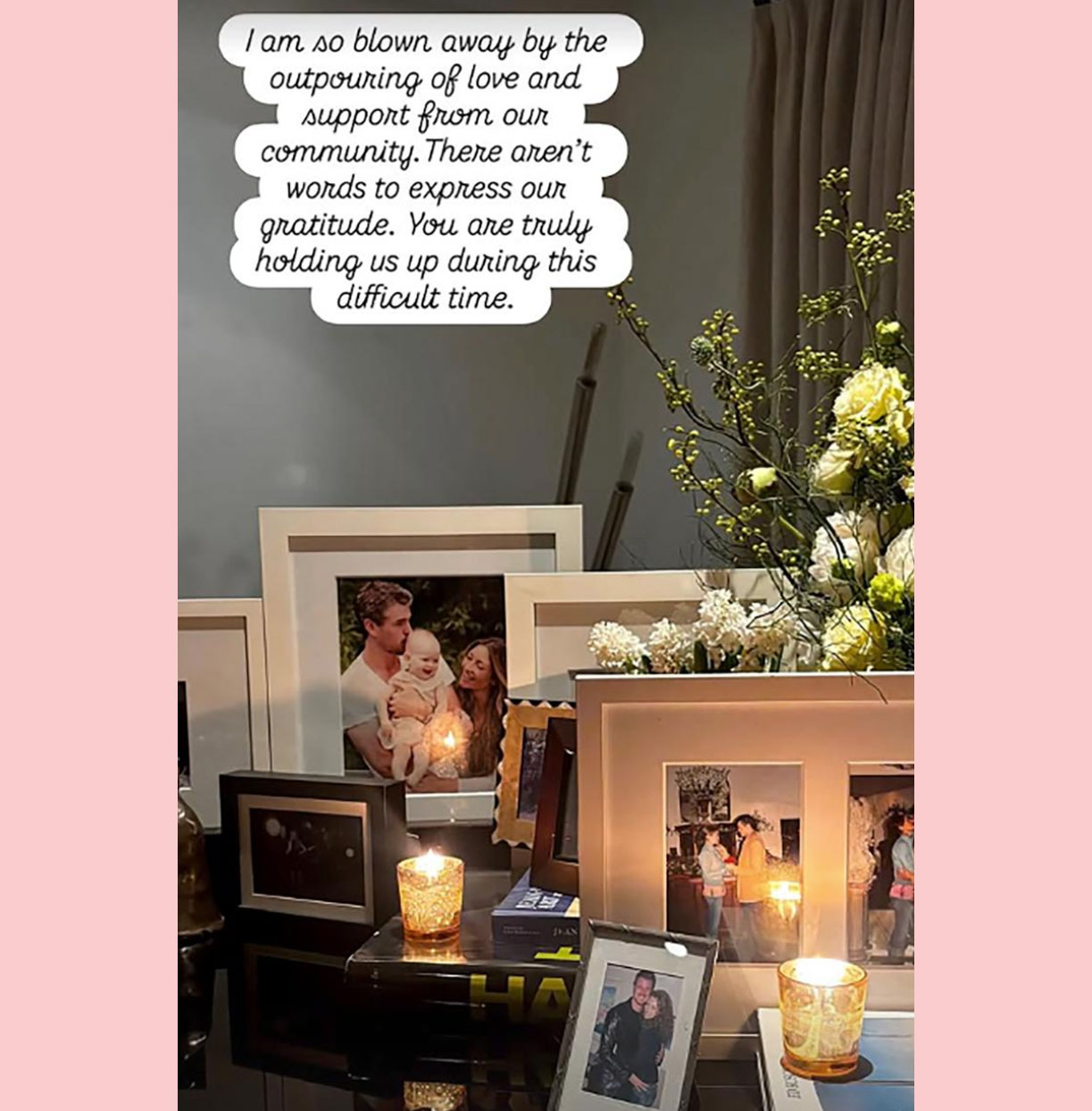 Rebecca Gayheart instagram stories Eric dane