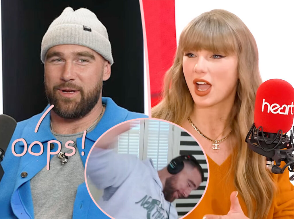 Taylor Swift's HILARIOUS Reaction To Travis Kelce Breaking Her Chair On New Heights!