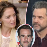 'Devastated' Katie Holmes & Joshua Jackson Are Leaning On Each Other As They Grieve Dawson's Creek Co-Star James Van Der Beek's Death