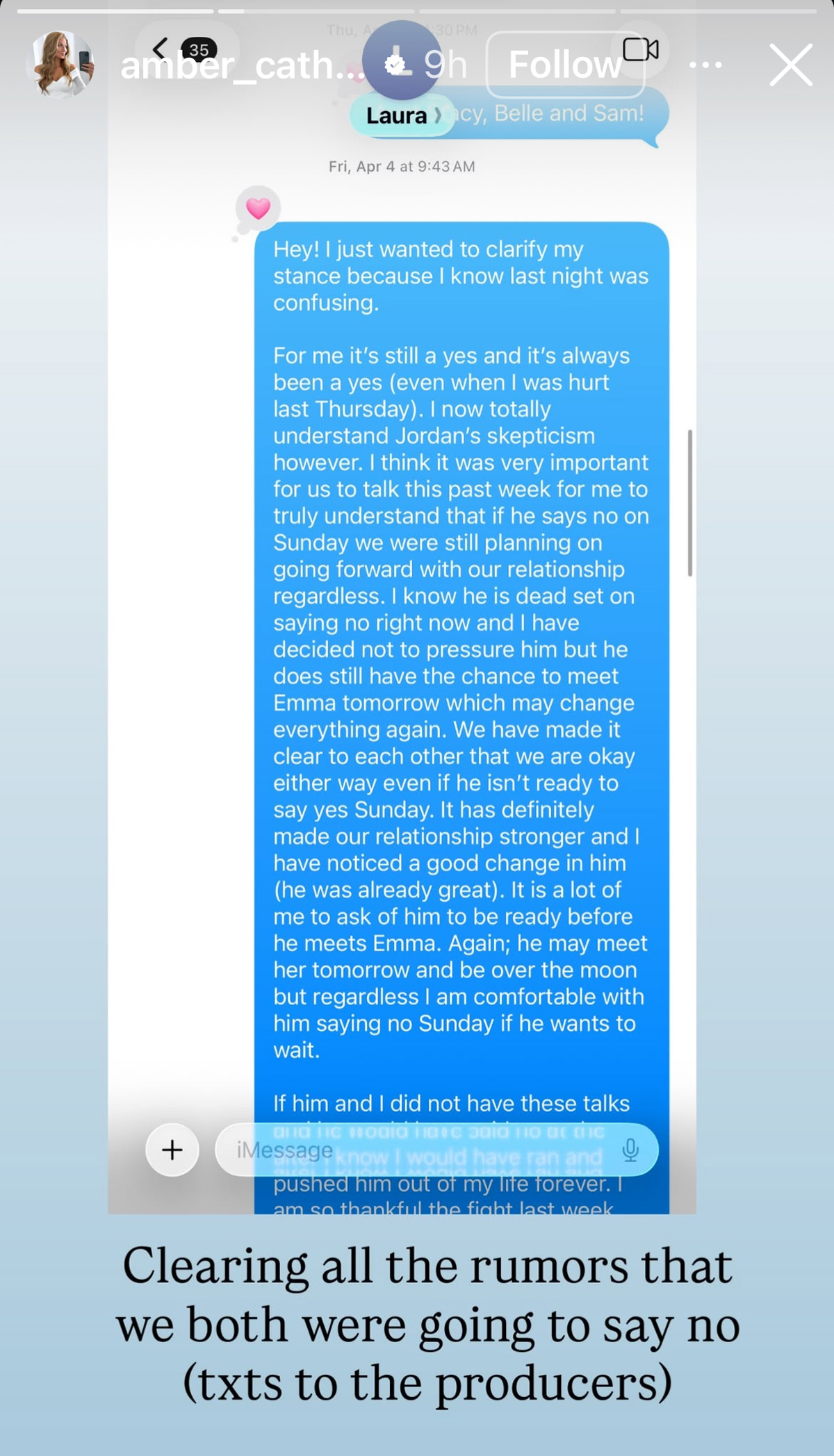 <i>Love Is Blind</i> Star Amber Reveals Jordan 'Was Dead Set On Saying NO' Right Before Their Wedding – And Shuts Down Other Rumors With Receipts! 