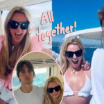 Britney Spears Has Rare Reunion With Sons Sean Preston & Jayden James As They Set Sail On Yacht Getaway!