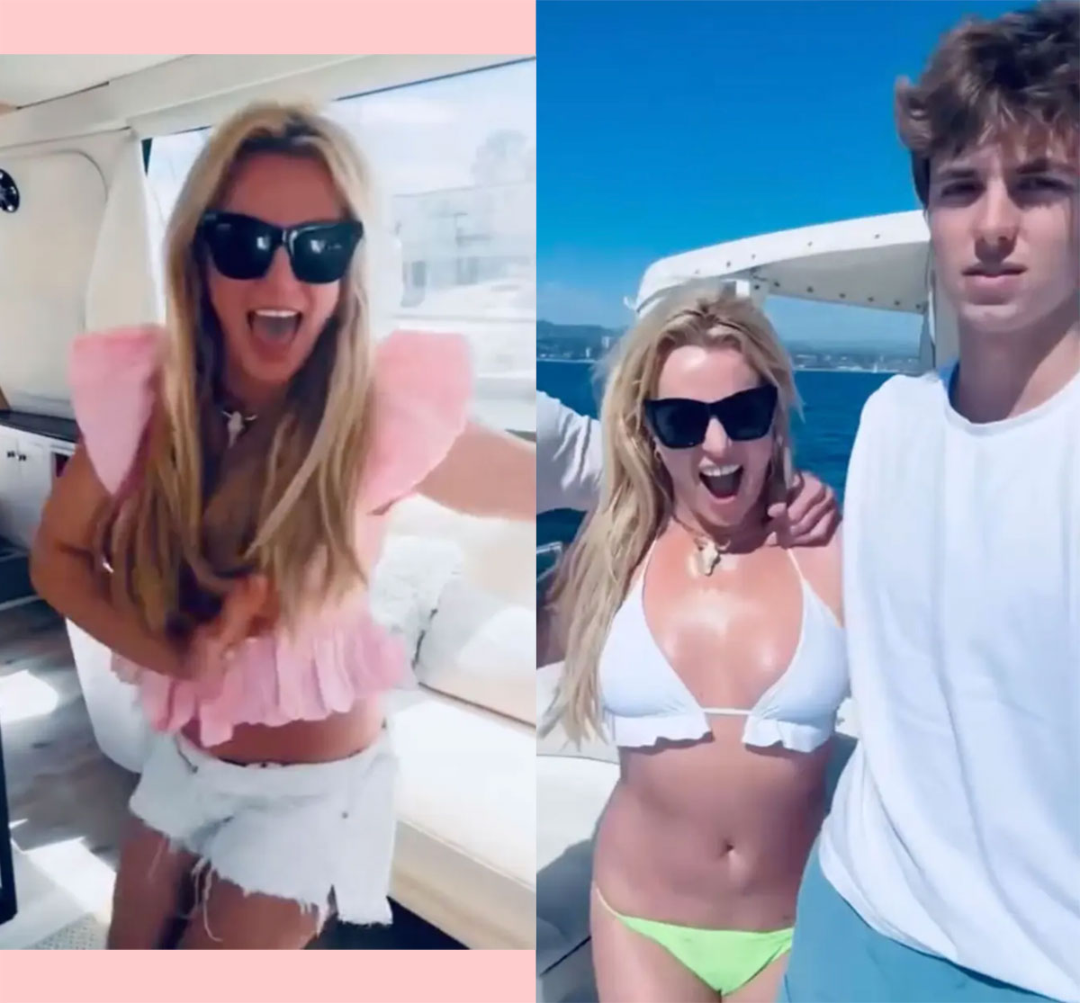 Britney Spears Has Rare Reunion With Sons Sean Preston & Jayden James As They Set Sail!