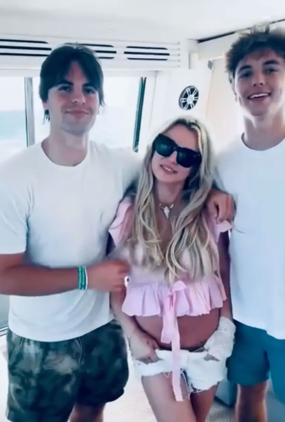 Britney Spears Has Rare Reunion With Sons Sean Preston & Jayden James As They Set Sail!