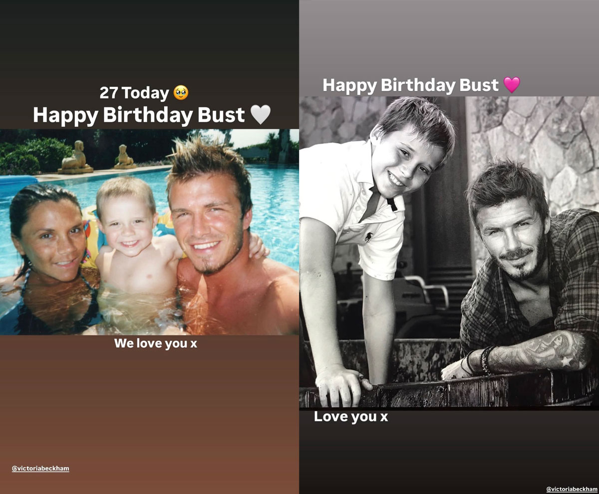 David & Victoria Beckham Celebrate Brooklyn's Birthday -- Totally Ignoring No Contact Request!