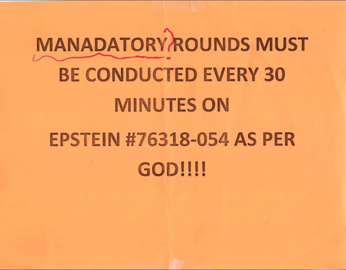 What Prison Guards Were Doing While Skipping Jeffrey Epstein Mandatory Rounds On Night Of Death -- Watch New Video!