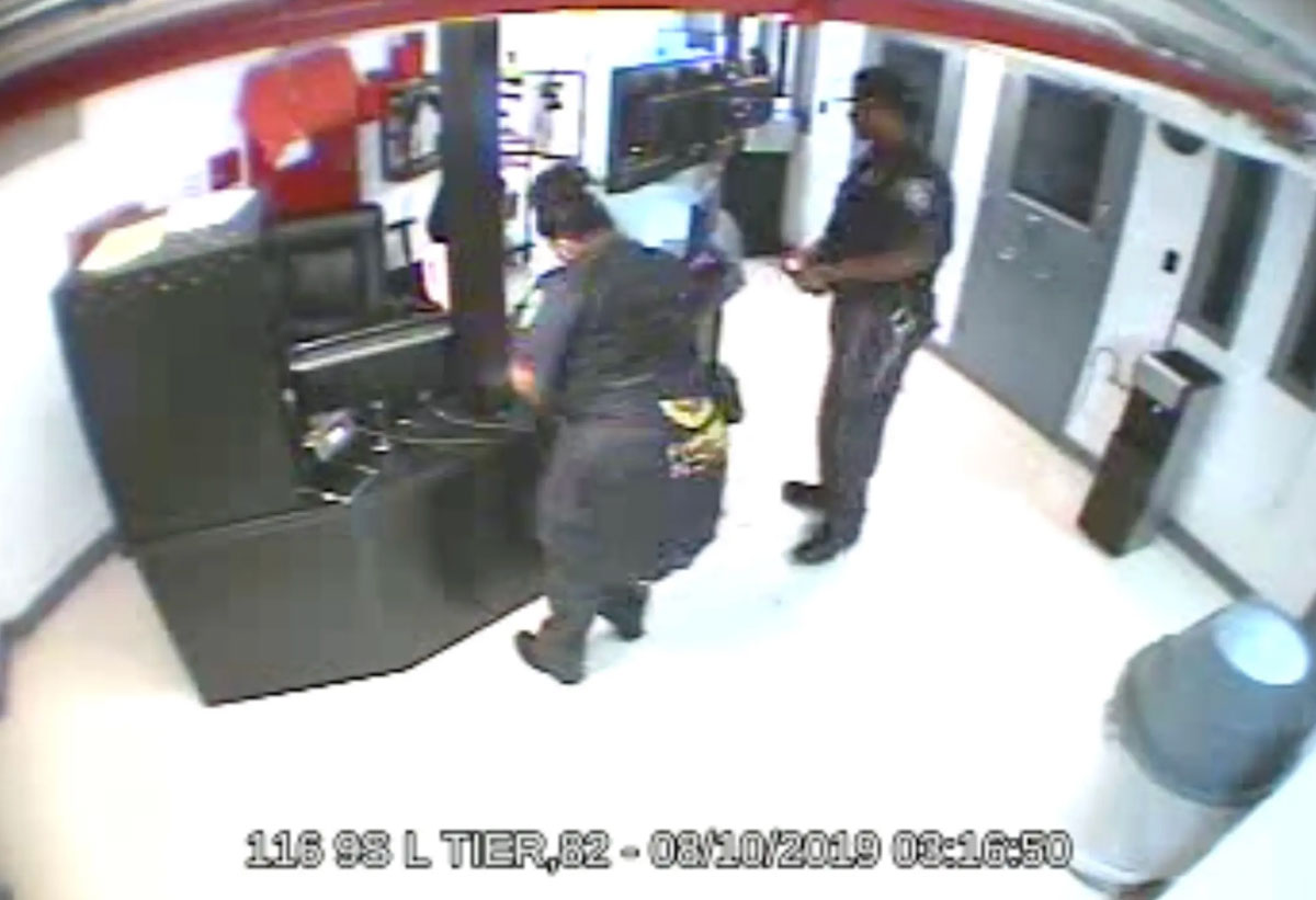 NEW VIDEO: What Jeffrey Epstein Prison Guards Were Doing While Skipping Mandatory Rounds On Night Of Death -- Watch!