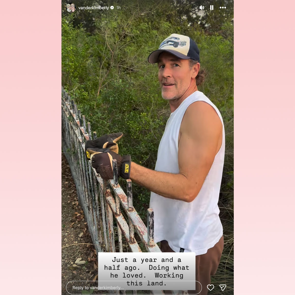 James Van Der Beek posthumous 49th birthday