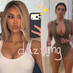 Kim Kardashian Debuts ICY New Look For Oscars Party! WOW!