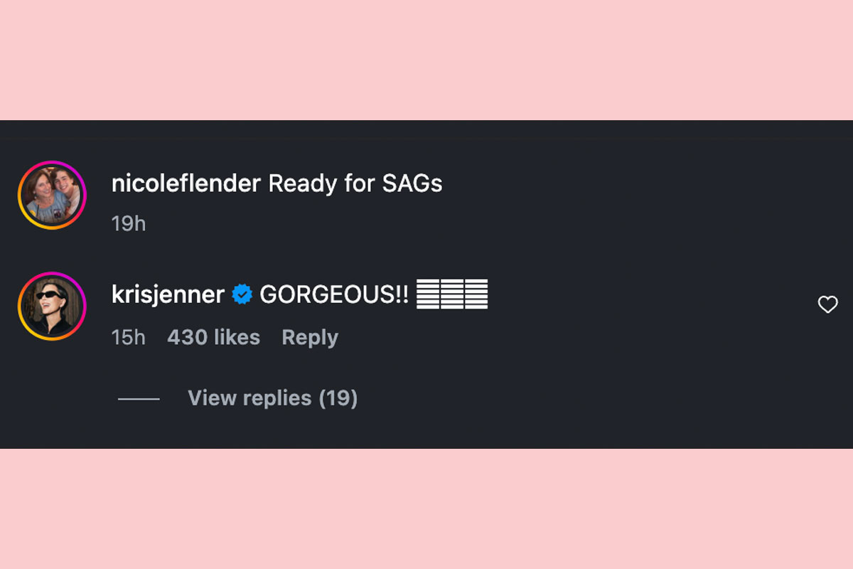 Kris Jenner compliments Timothée Chalamet's mom