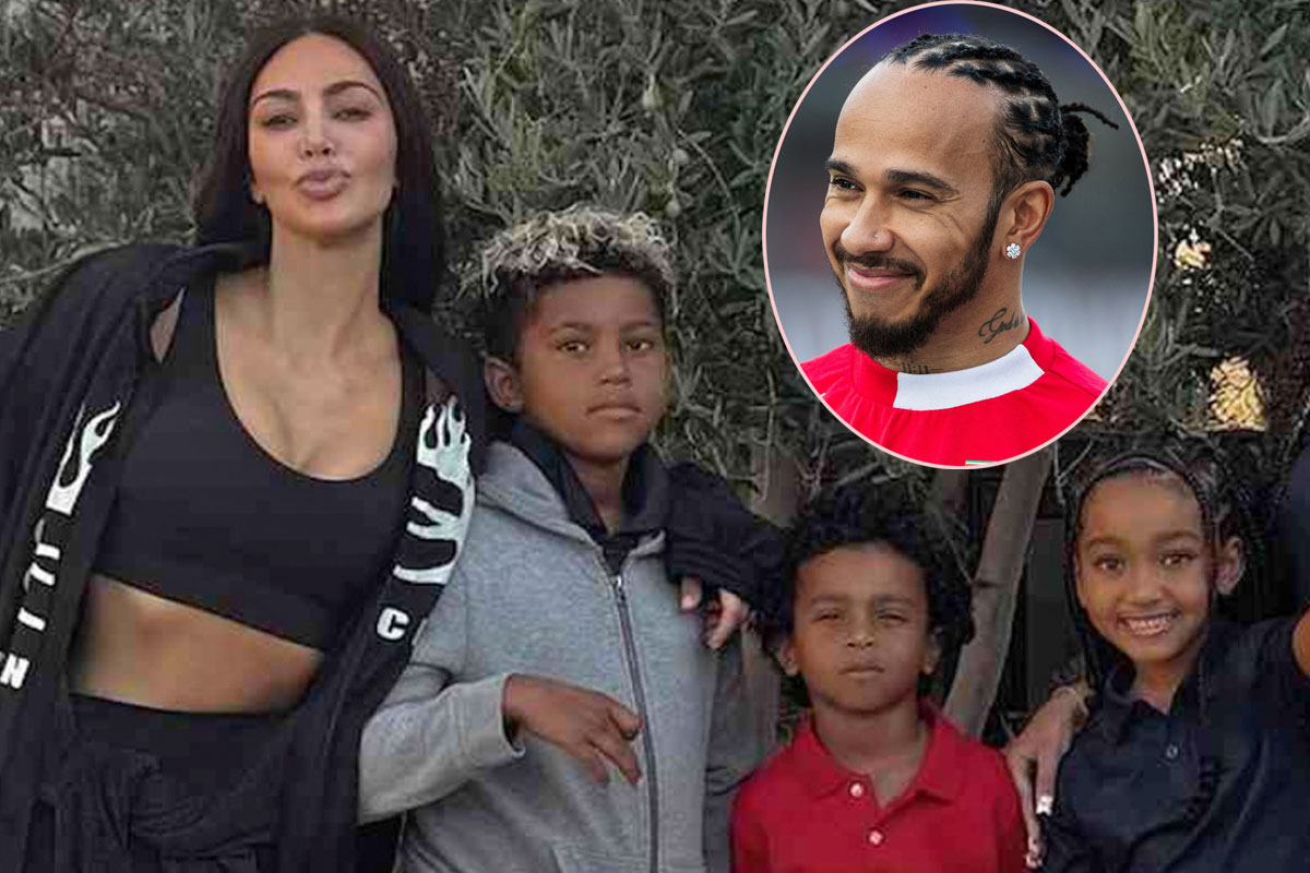 Kim Kardashian Just Took HUGE Step In Lewis Hamilton Relationship -- They're SERIOUS!