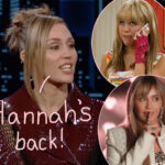 Miley Cyrus Unveils Official Poster & Trailer For Hannah Montana 20th Anniversary Special! LOOK!