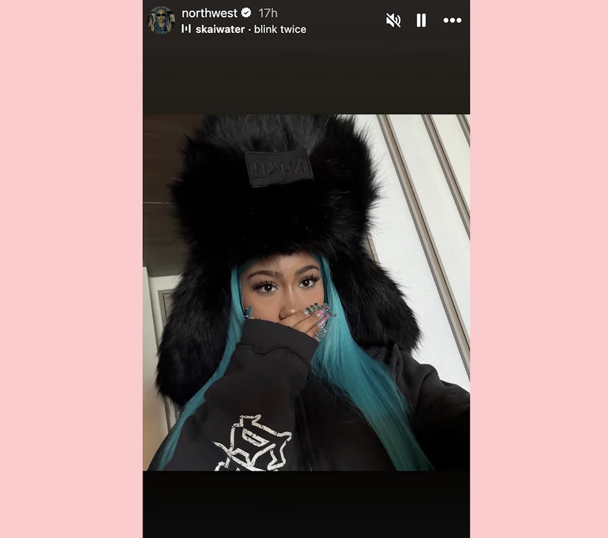 North West Shows Off Edgiest Style Yet After Controversy -- Making A Statement!