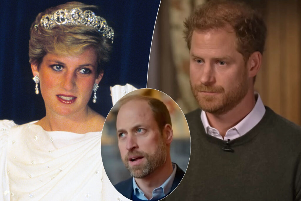 Princess Diana Was 'Preparing' Prince Harry To Become King Over 'Shy' Prince William! - Perez Hilton