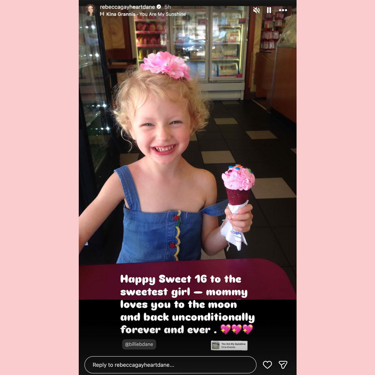 Rebecca Gayheart celebrates daughter Billie's 16th birthday