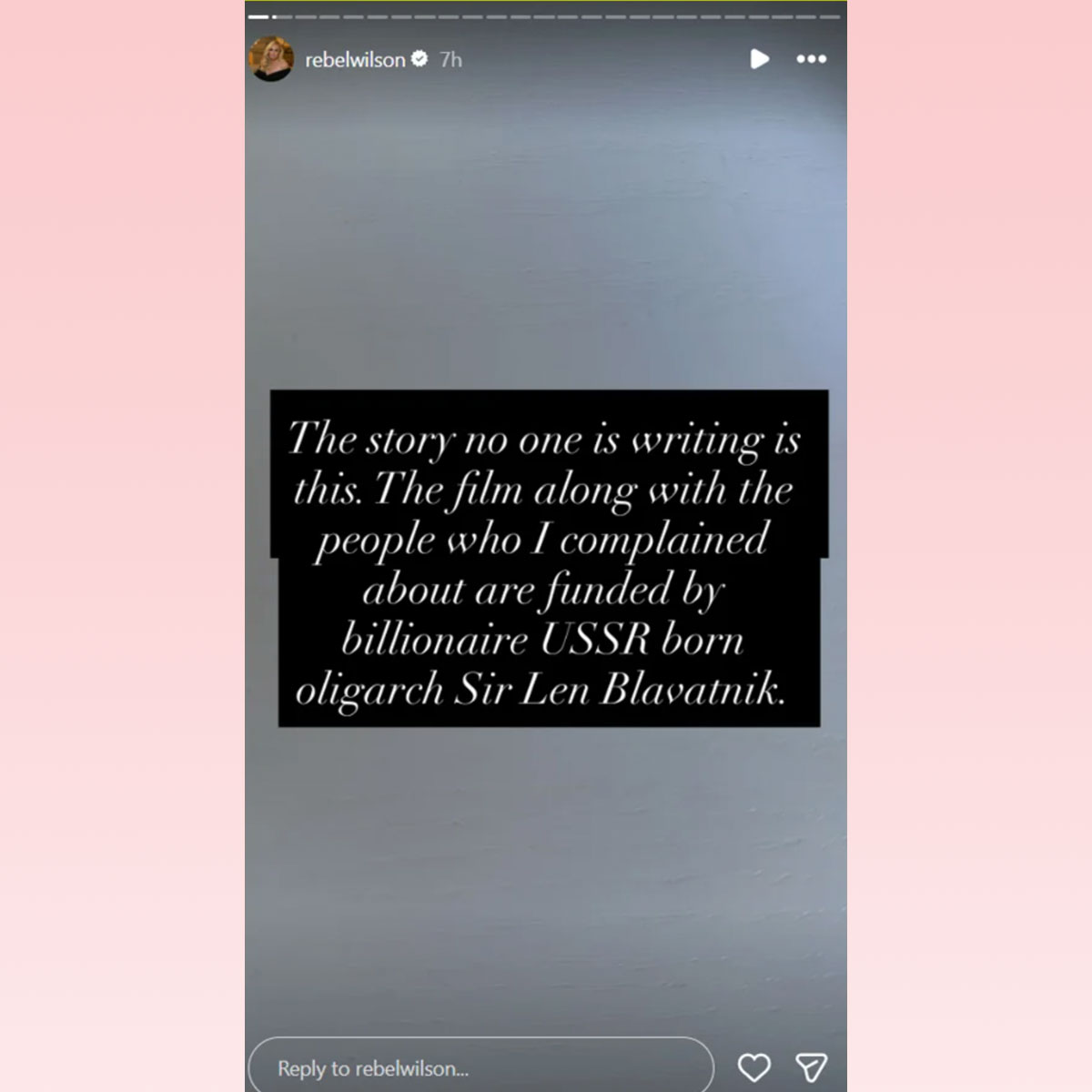 Rebel Wilson speaks out The Deb