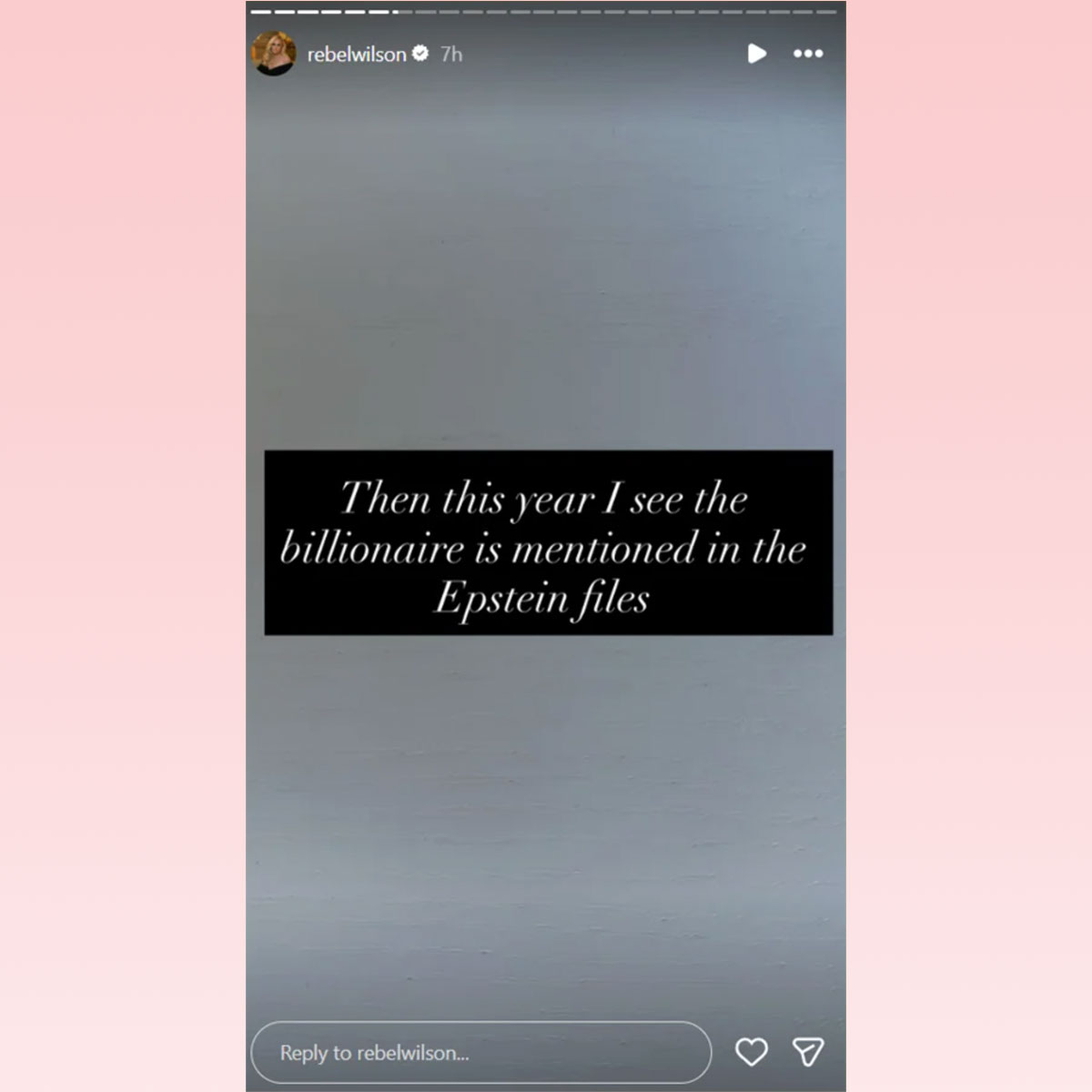 Rebel Wilson speaks out The Deb