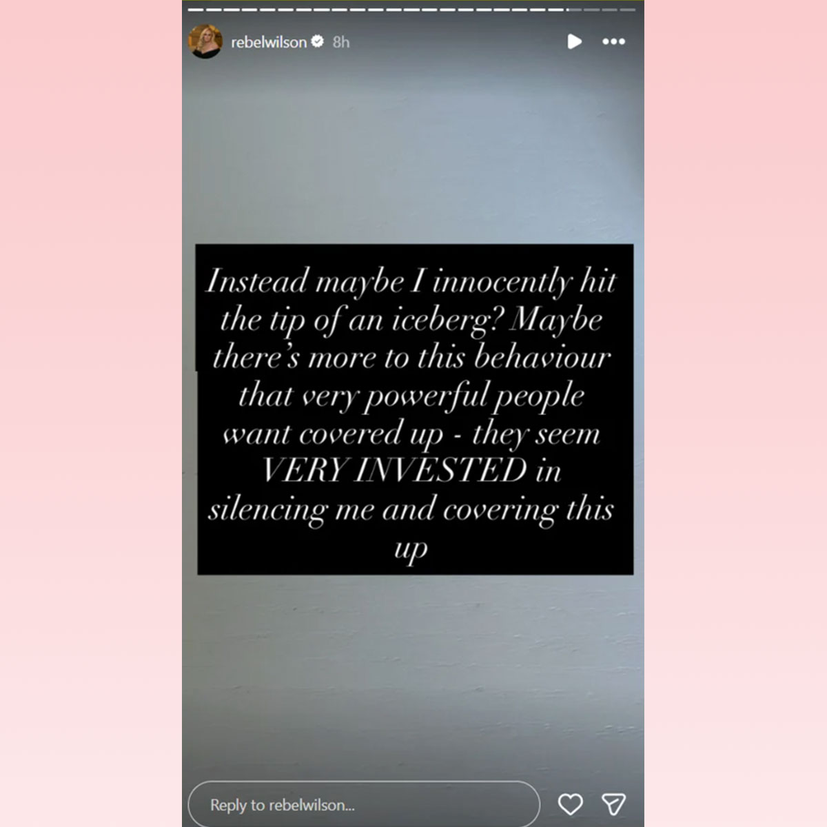 Rebel Wilson speaks out The Deb