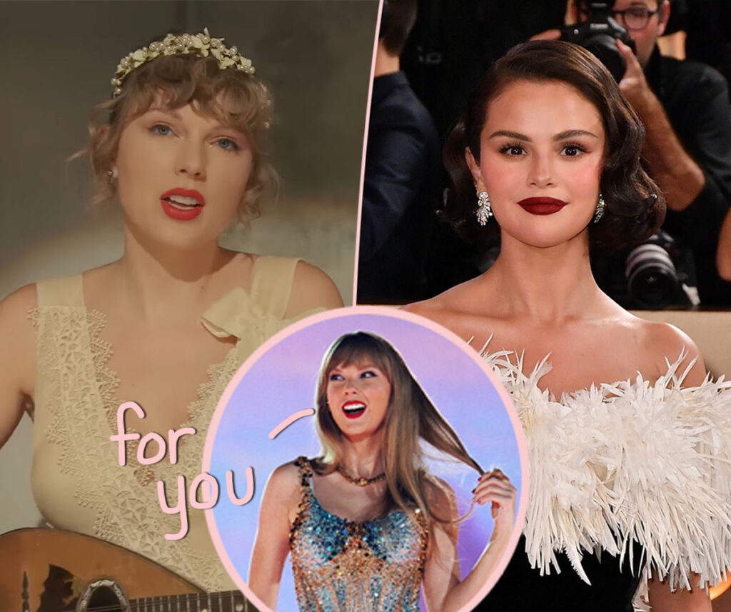 Selena Gomez Reveals This Taylor Swift Song Is About Her!