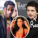 Inside Timothée Chalamet & Kylie Jenner’s AWKWARD Run-In With Ex Travis Scott At Oscars Party -- After He Totally MOCKED Actor!