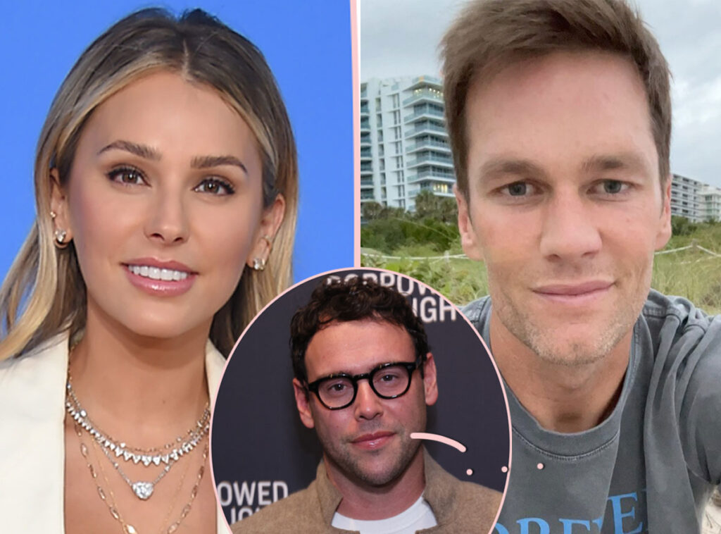 Tom Brady Getting Cozy With Scooter Braun's Ex-Wife -- And Scooter Reacts!