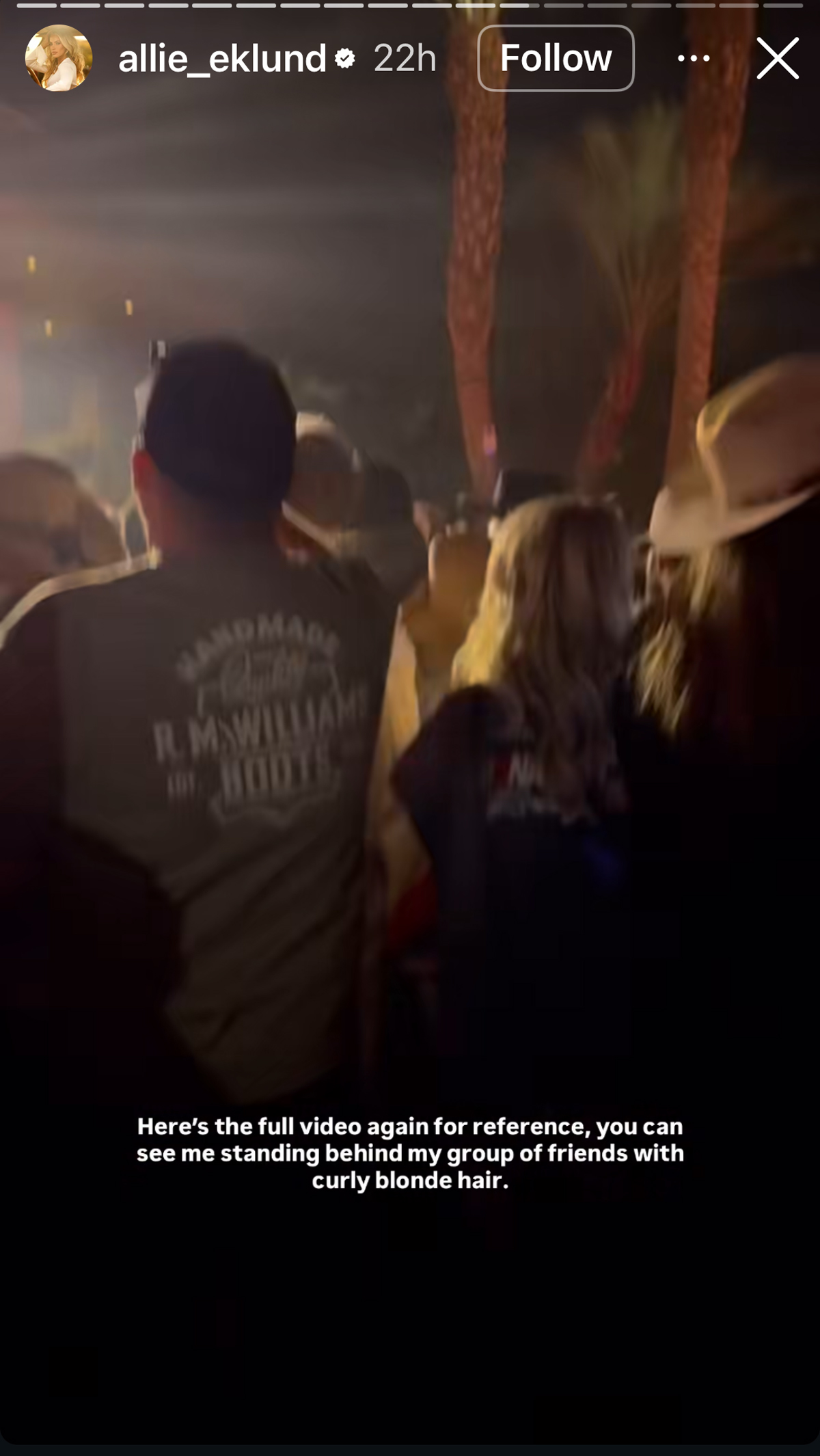 Allie Ecklund response to cheating allegations