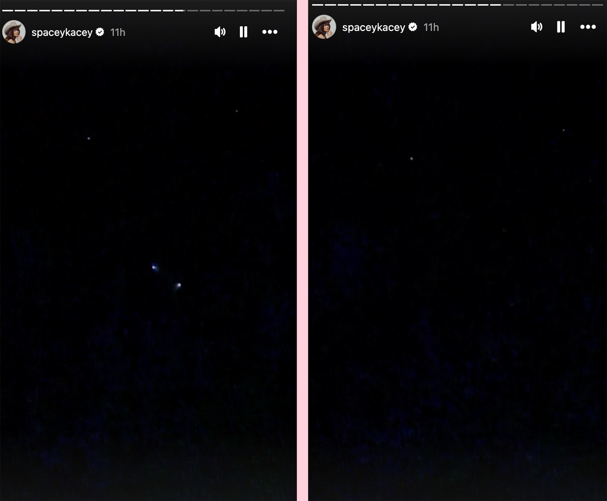 Kacey Musgraves Shares Video Of The 'Craziest F**king' UFO Experience She Had On Recent Flight