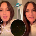 OMG! Kacey Musgraves Details 'Craziest F**king' Flight Experience -- Claims UFOs Followed Her Plane And She Has Video Proof!