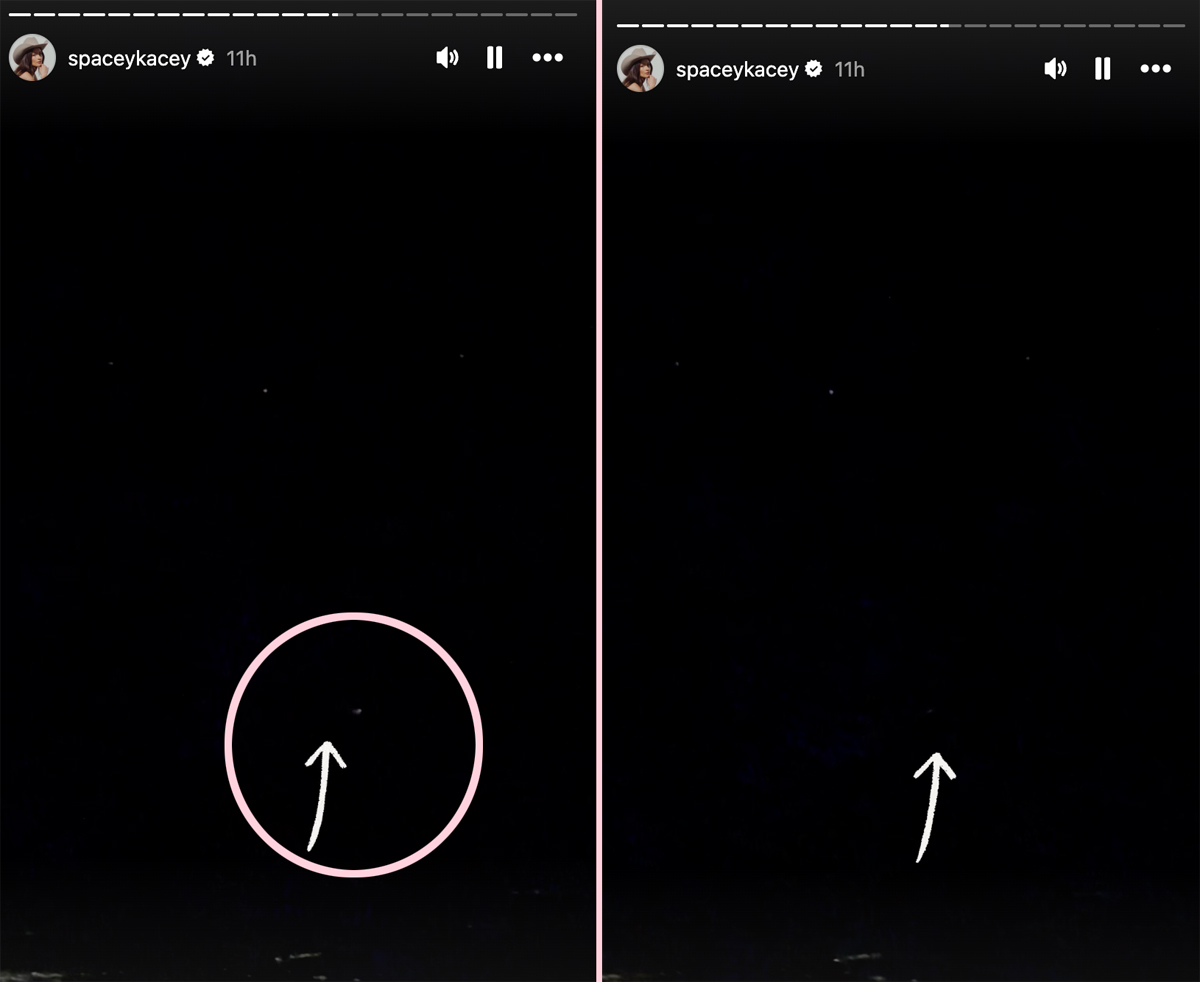 Kacey Musgraves Shares Video Of The 'Craziest F**king' UFO Experience She Had On Recent Flight