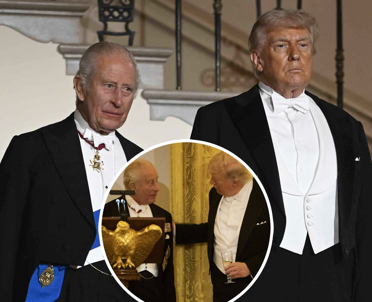 What Donald Trump Shockingly Asked King Charles During State Dinner, According To Lip Reader!