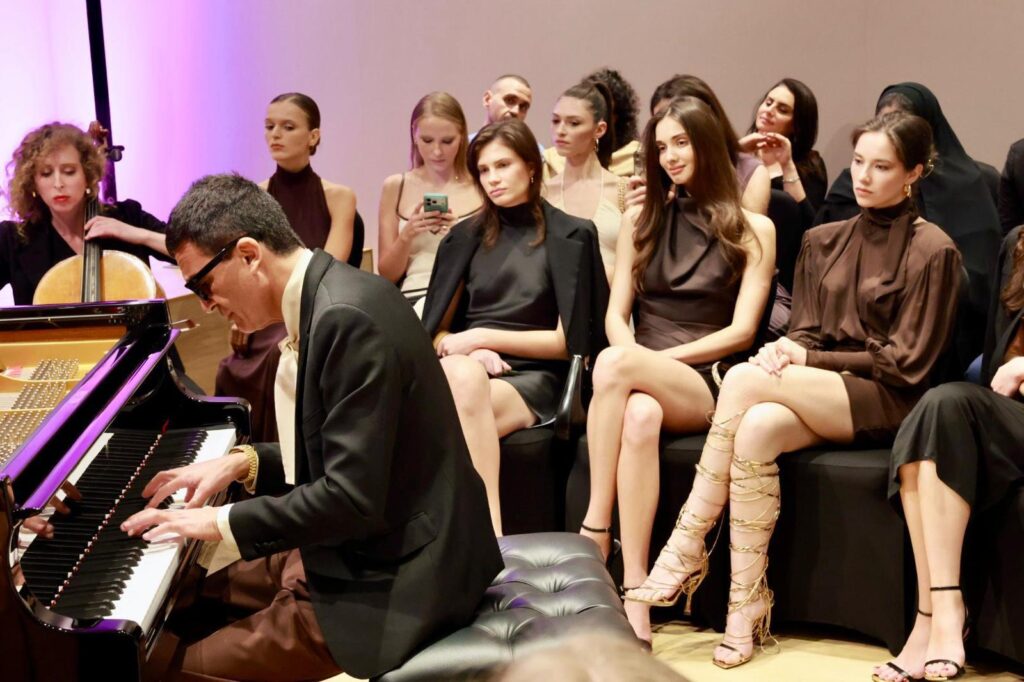 Omar Harfouch on the piano