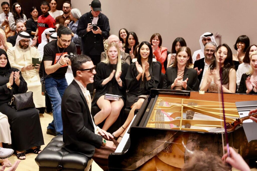Omar Harfouch on the piano