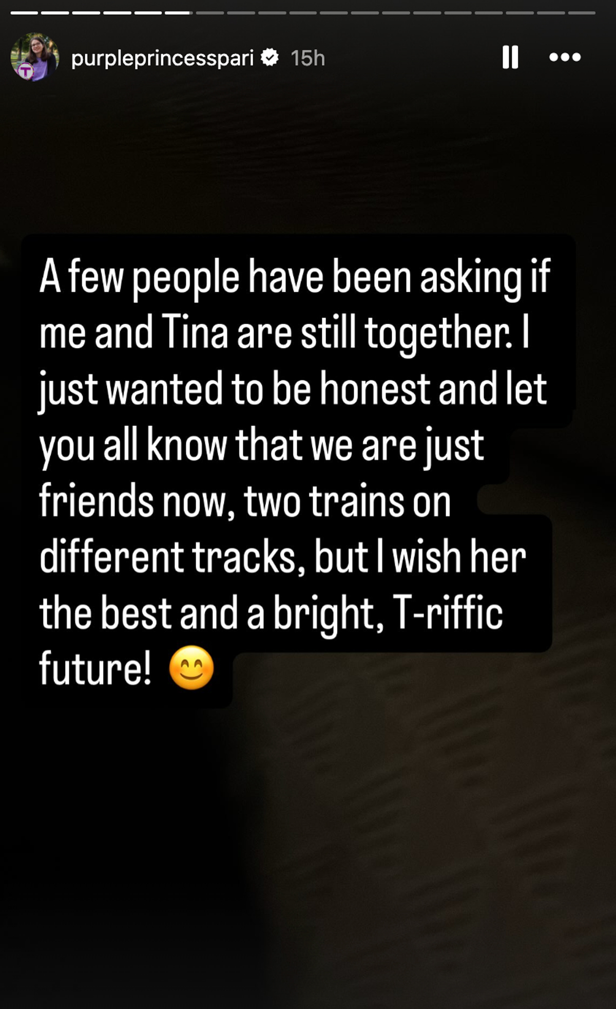 Tina Zhu Xi Caruso & Pari Kim Announce They've Broken Up