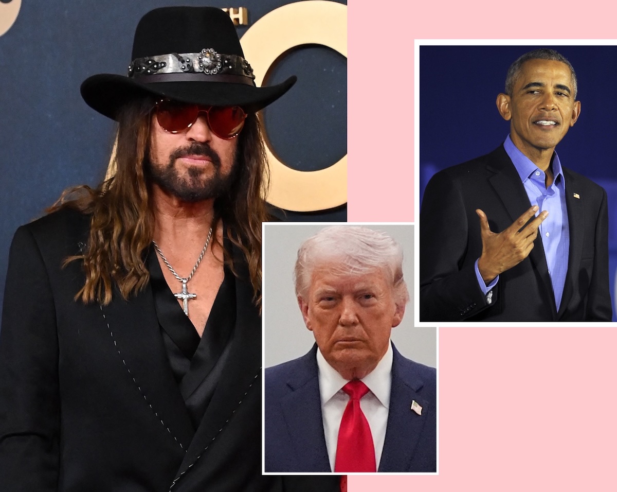 Billy Ray Cyrus Explains Why He Performs For Presidents Of Both Political Parties – Are U Feeling This Take??