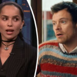 Zoë Kravitz Puts Hulu ON BLAST For 'Tacky' Harry Styles Engagement Joke!