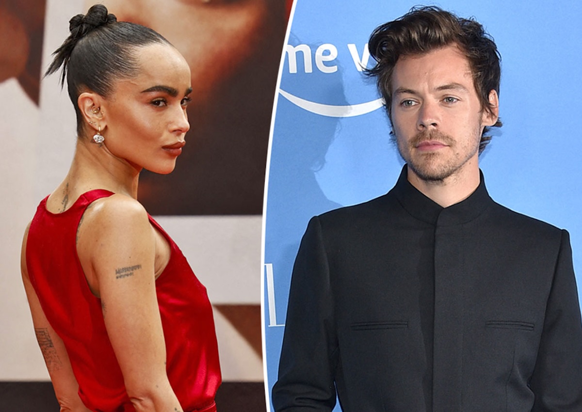 Are Zoë Kravitz & Harry Styles Engaged?? See The Pics That Have EVERYBODY Talking!