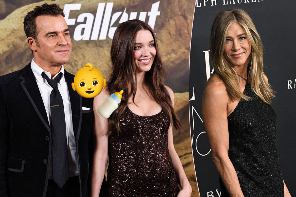 Jennifer Aniston Reacts To Ex-Husband Justin Theroux Welcoming First Baby With Nicole Brydon Bloom!