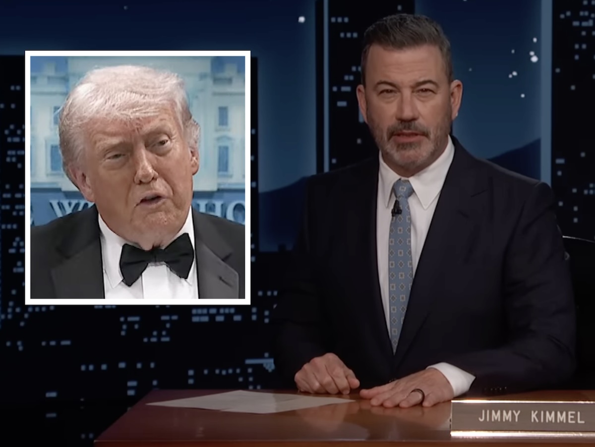 Jimmy Kimmel Calls Out Trump For Making SAME Kind Of Joke He’s Now Under Fire For!