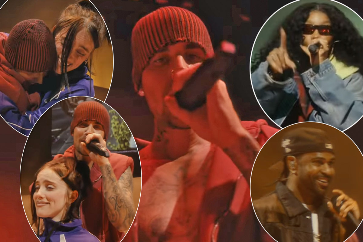 Justin Bieber Brings Out Billie Eilish, SZA, Big Sean, & More For Coachella Weekend 2!