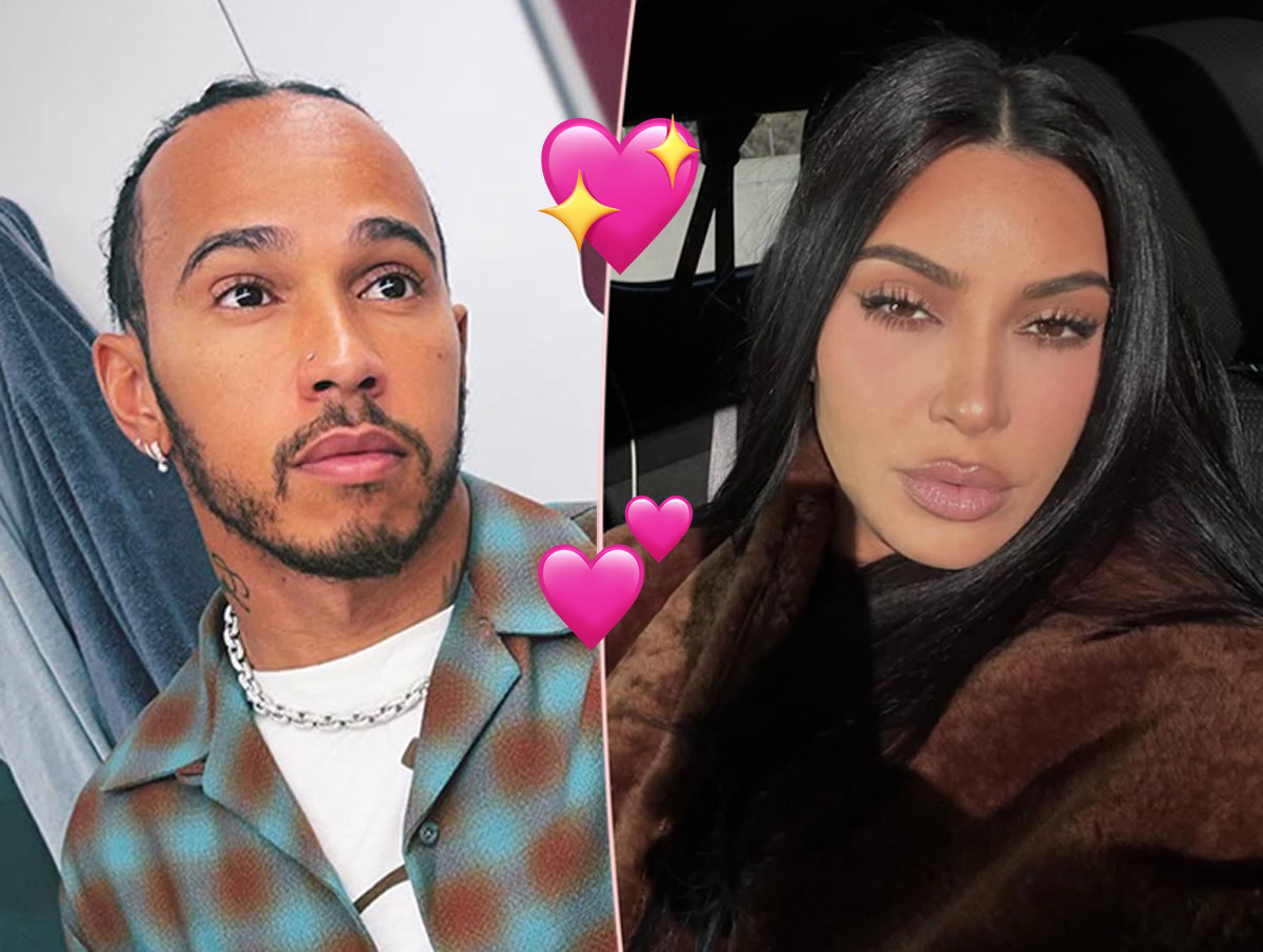 Kim Kardashian & Lewis Hamilton Spotted On Late Night Dinner Date -- All The Details!
