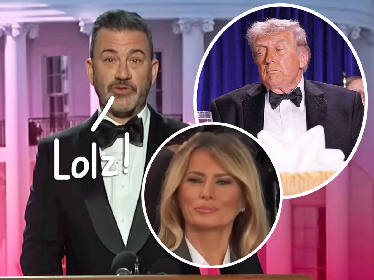 Jimmy Kimmel BLASTS 'Trembling Drama Queen' Donald Trump In Parody White House Correspondents' Dinner Speech -- Taped & Aired BEFORE The Actual Event!
