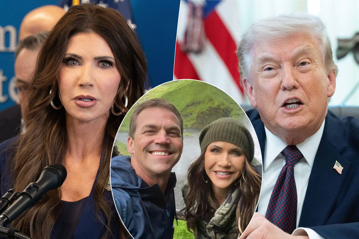 Kristi Noem & Donald Trump React To Revelations Of Her Husband's Cross-Dressing Double Life!