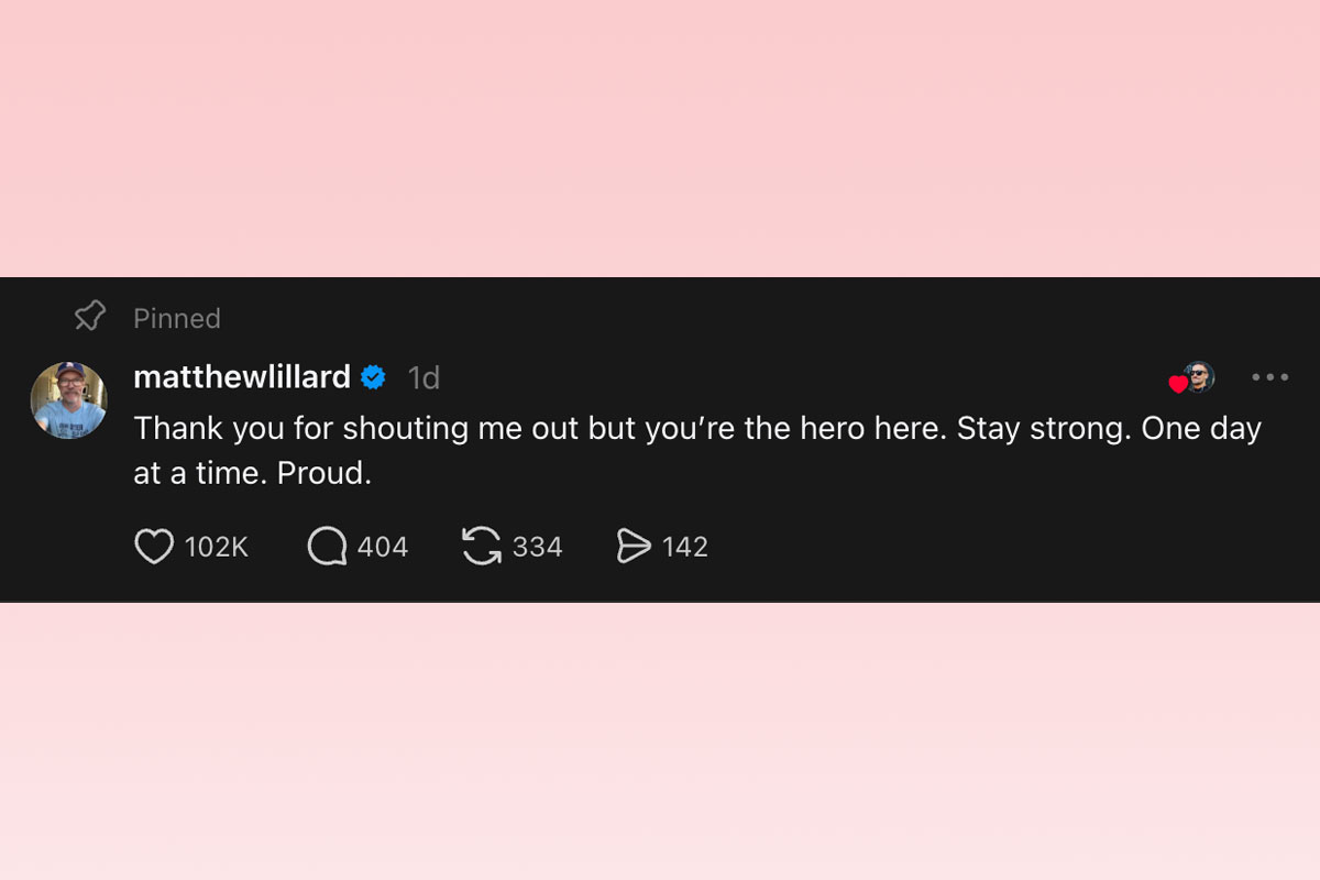 Matthew Lillard responds to fan story