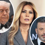 Melania Trump RIPS 'Coward' Jimmy Kimmel Over 'Widow' Joke In Rare Clapback -- Wants Him Taken Off TV!