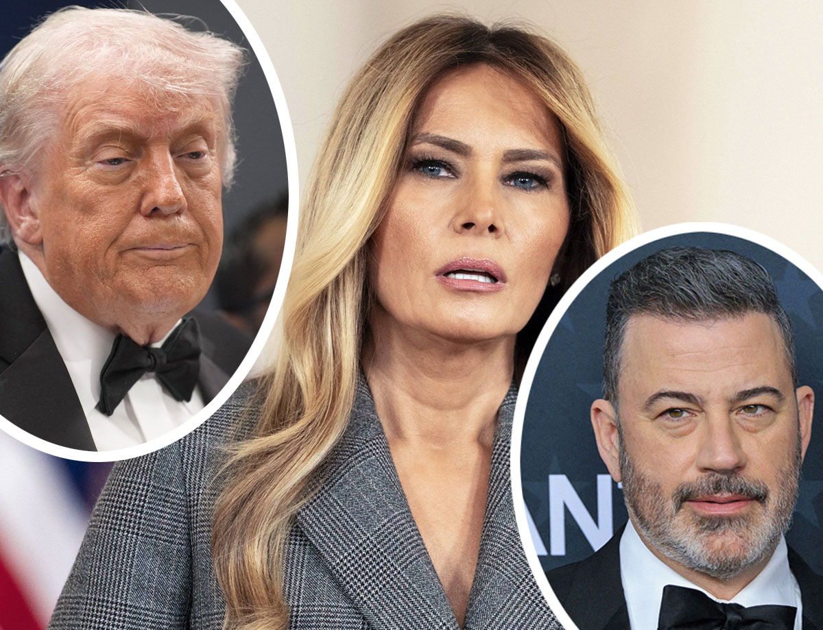 Melania Trump RIPS 'Coward' Jimmy Kimmel Over 'Widow' Joke In Rare Clapback -- Wants Him Taken Off TV!
