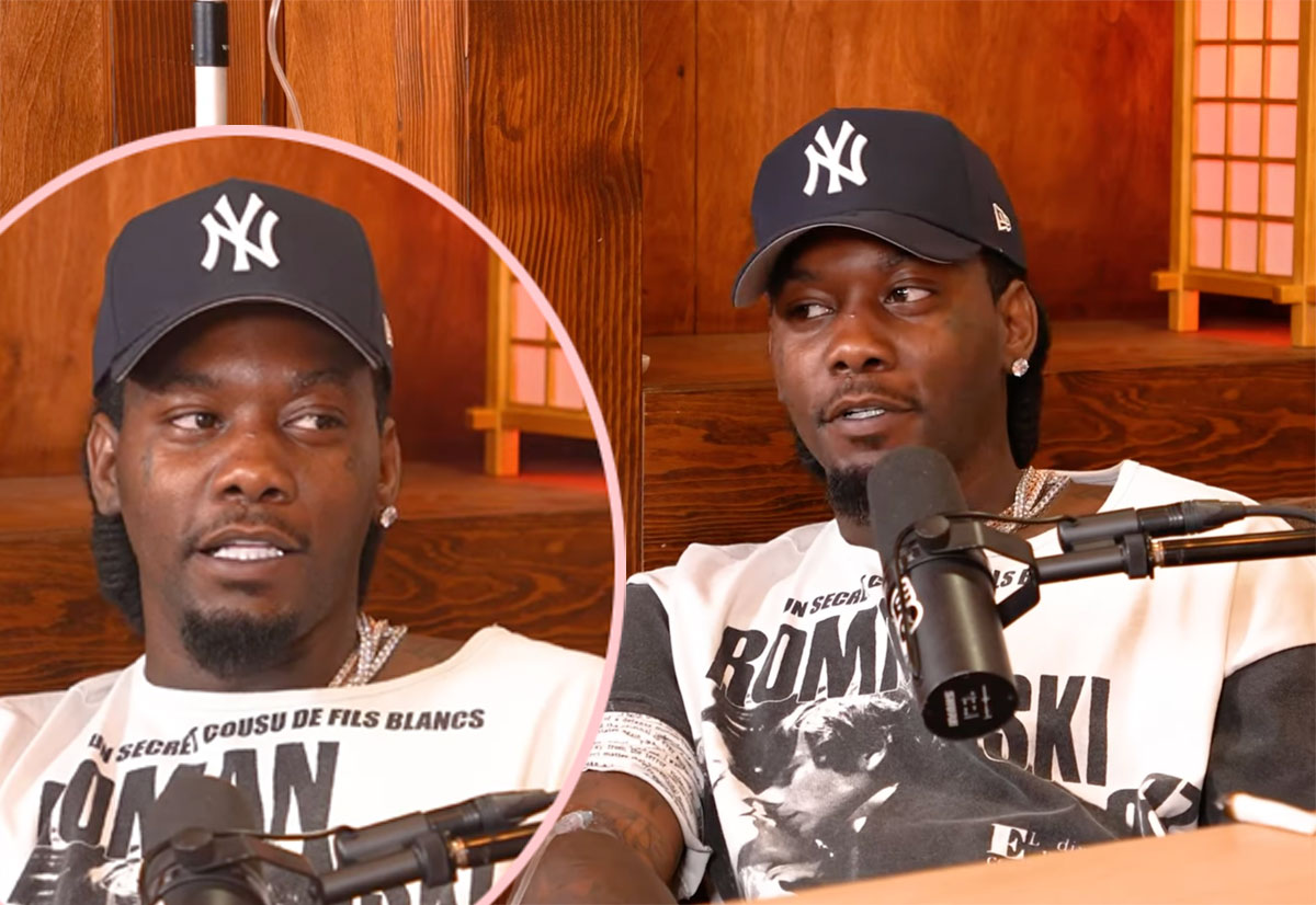 Offset's First Interview Since Being Shot Is Here -- IV Drip Included! Cardi B's Ex Is 'Blessed' He Can 'Still Move'!