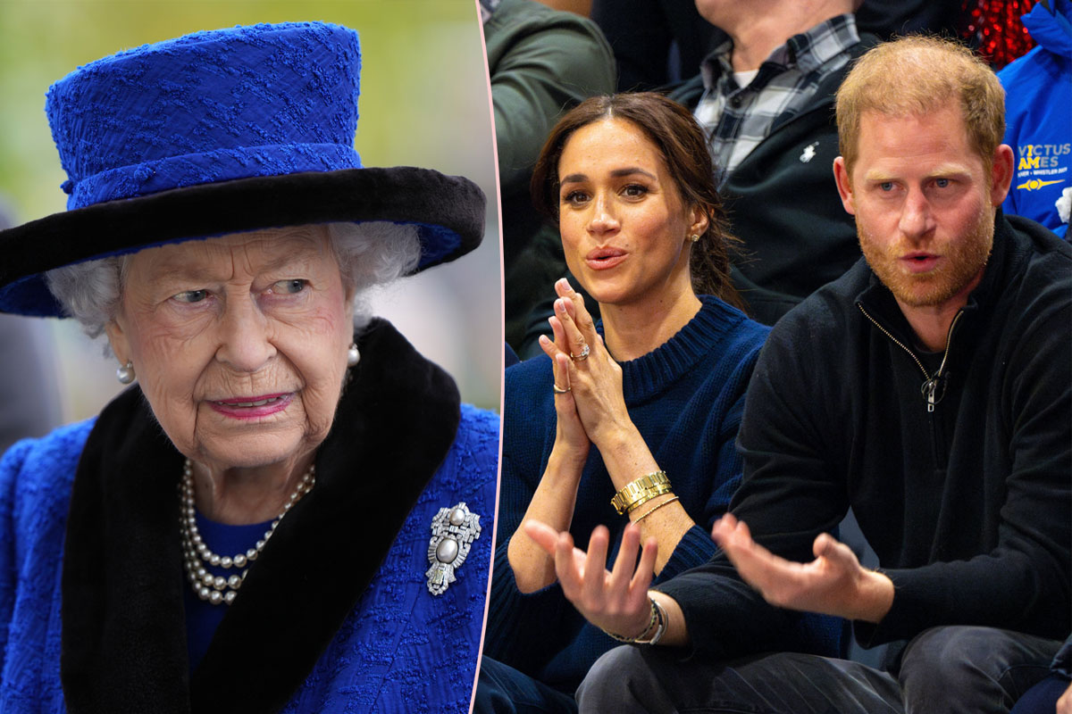 Queen Elizabeth REALLY Didn't Trust Prince Harry & Meghan Markle! She Reportedly Refused To Answer His Calls Without A 'Witness'!