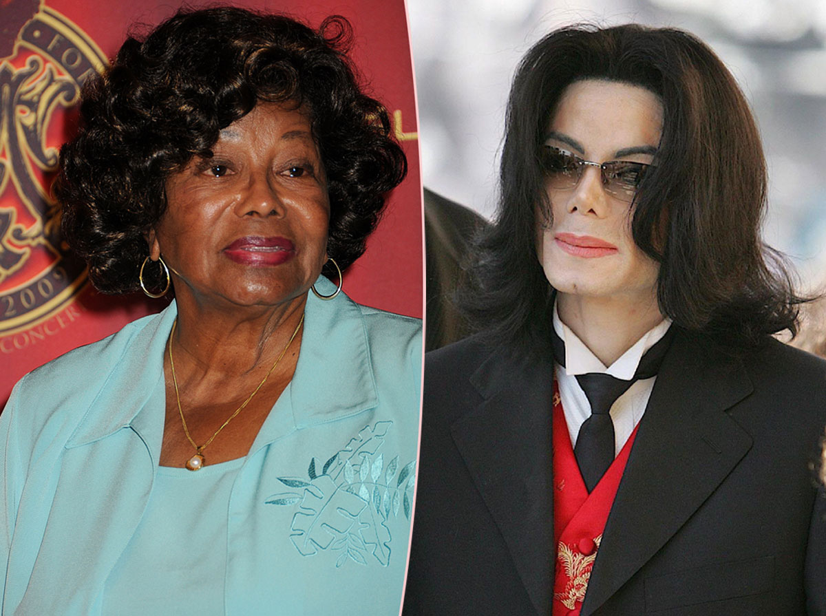 Michael Jackson's 95-Year-Old Mom Katherine Seen In Rare Pic Ahead Of Michael Premiere!