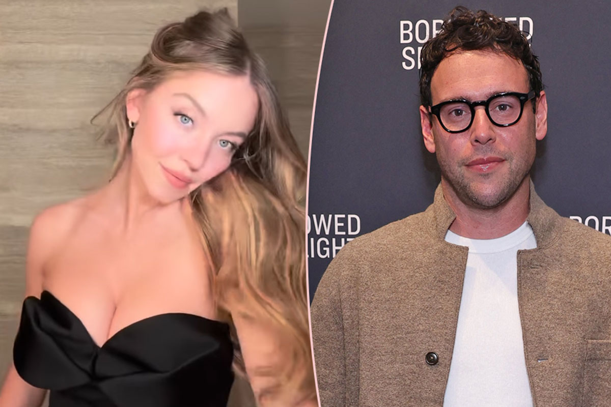 Sydney Sweeney Climbs Atop Scooter Braun’s Shoulders In Stagecoach Crowd To Sing Country Song