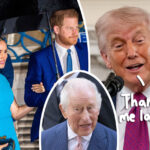 Trump's Working On A Plan To Fix The Royal Rift Between King Charles, Prince Harry, & Meghan Markle -- Here's How!